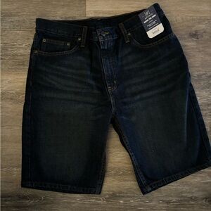 Men's George Dark Blue Denim Shorts Sz 34 NWT
